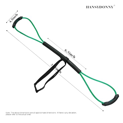𝐇𝐀𝐍𝐒𝐘𝐃𝐎𝐍𝐍𝐘 Boxing Resistance Bands for Explosive Strength and Speed Training - Enhance Your Boxing Skills Anywhere, Anytime - color: Green2.0(30LB)
