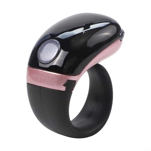 Adjustable Ring Finger Counter Portable LCD Smart Ring Counter With Type-C Charging, Adjustable Gears, And Secure Self-Locking For Accurate Counting(Gold) - color: Gold