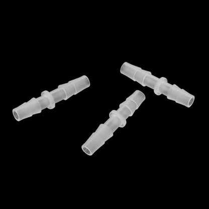 1/4 Inch Plastic Hose Barb Fitting with 16 FT Silicone Tubing, Leak-Proof Barbed Connector Adapter for Pump Irrigation, Ponds, Gardens, Aquarium, Aquaponics