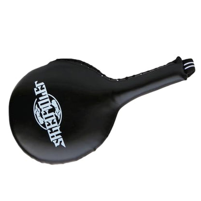 Taekwondo Pads Practice Targets Thickened Foot Pad Martial Arts Equipment Striking Targets Paddles Karate Martial Arts Training Equipment Thickened Foot Pad - color: Black