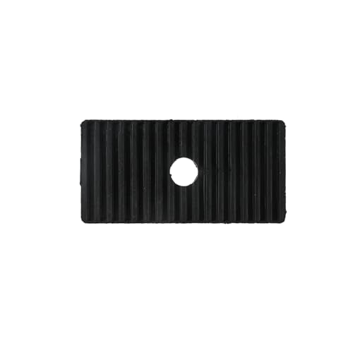 MY MIRONEY 4PCS 3.94" × 1.97" Rectangle Rubber Anti-Vibration Isolator Pads, Air Conditioner Shock Pads for Air Compressor, Air Conditioner Unit, HVAC, Treadmill - style: Rectangle