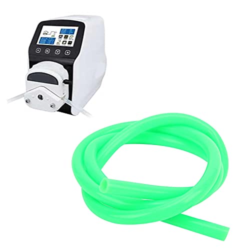 Aquarium Tubing, Silicone Pipes Peristaltic Pump Tube External Silicone Extension Hose Pipe Hydraulic Equipment Green (6.4mm*9.6mm) - size: 6.4mm*9.6mm