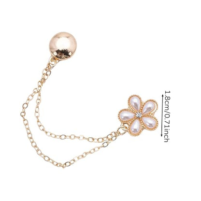 8Pack Magnetic Clothing Clips - Dress Sleeve Clips,Strong Hem Holder for Shortening and Decoration, for Women Girls