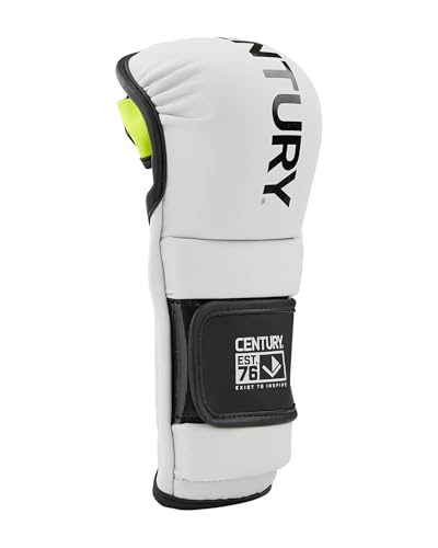 Century Martial Arts Brave MMA & Boxing Training Gloves - Style and Size Options | Ideal for Bag Work, Training, Sparring and Competition | Easy to Adjust - size: Small / Med, style: Hybrid Training Gloves