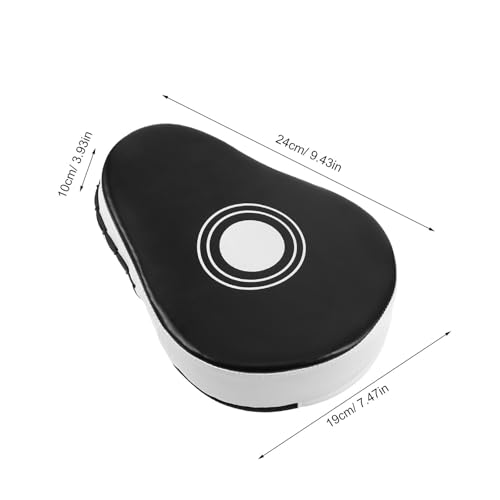 Kisangel Focus Mitts: Curved Focus Punching Target for Martial Arts - Hand Pad Training Equipment for Boxing Kickboxing Taekwondo Sparring Karate Kicking