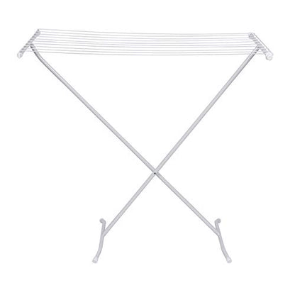 Honey-Can-Do Collapsible Clothes Drying Rack – Sturdy Metal X-Frame, Space-Saving Towel & Laundry Rack for Indoor/Outdoor Use, Foldable Design for Laundry Organization - style: X-Frame