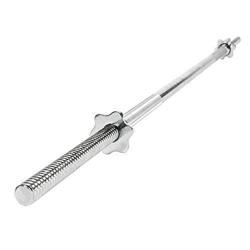 Sunny Health & Fitness 60-Inch Chrome Barbell Bar or High-Density Foam Barbell Pad – Strength Training Gear for Squats, Deadlifts, Hip Thrusts, Bench Press, Lunges & Full-Body Home Gym Workouts - style: 60 Inch Barbell