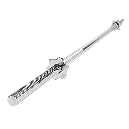Sunny Health & Fitness 60-Inch Chrome Barbell Bar or High-Density Foam Barbell Pad – Strength Training Gear for Squats, Deadlifts, Hip Thrusts, Bench Press, Lunges & Full-Body Home Gym Workouts - style: 60 Inch Barbell