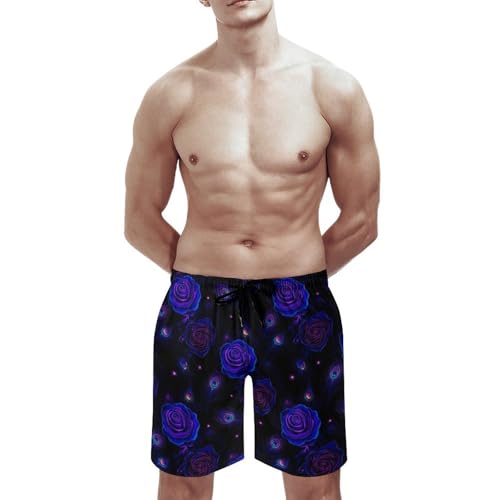 Mens Trunks Breathable Quick Dry Mesh Lining Summer Holiday Beach Board Shorts - color: Style-6, size: XX-Large