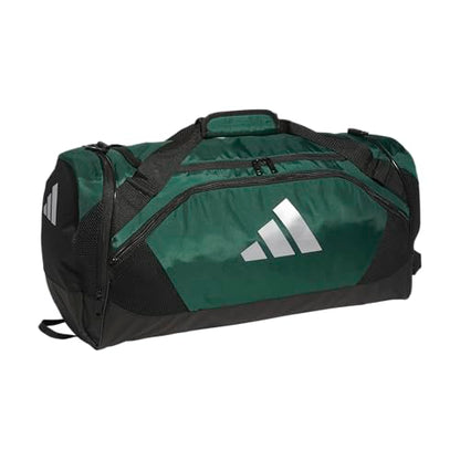 adidas Unisex Team Issue Sports Duffel Bag for Men and Women - color: Dark Green/2