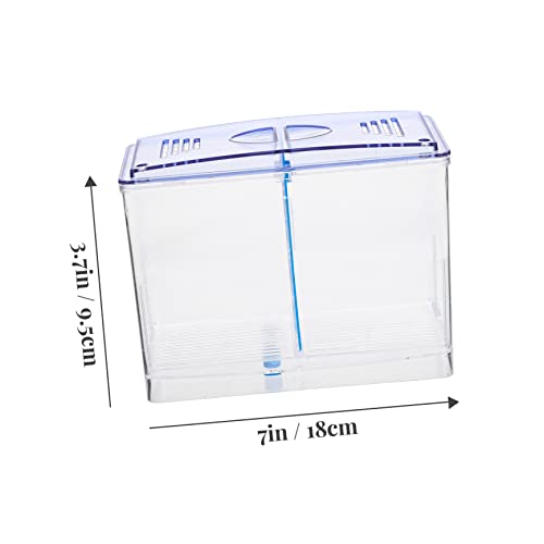 SUPVOX Hatchery Incubator Betta Breeding Box Fish Tank Isolation Box for Shrimp