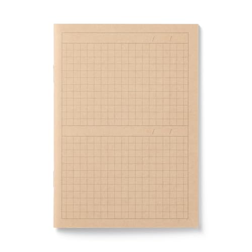 MUJI 84925290 Notebook, 2 Panels, A6/32 Sheets - size: A6, style: 2-piece