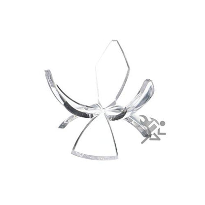 2-1/4" Acrylic Reversible Three Prong Tulip Display Stand Qty: 3