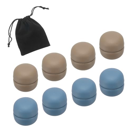 PATIKIL Hijab Magnetic Pinless Pins with Storage Bag - color: Brown/Blue