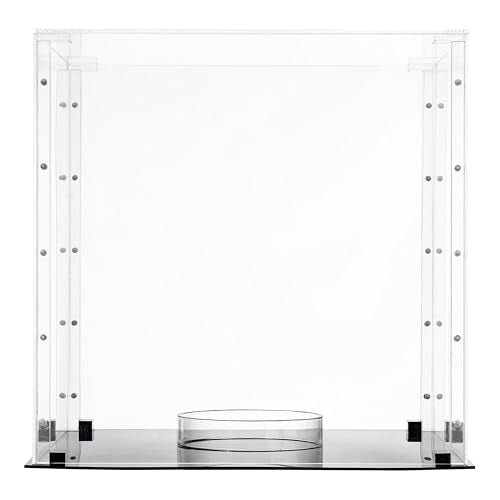 Franklin Sports Display Case – Memorabilia – UV Protected – Sport Collectibles - Baseball - Batting Gloves - Basketball - Soccer Ball - Football - style: Basketball/Soccer Ball