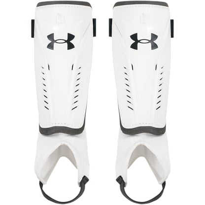 Under Armour Youth Soccer Shin Guards Challenge Shin - color: White/Black, size: Small