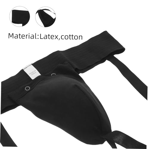 Breathable Groin Protector with Protective Cup for Men Comfortable Crotch Guard for Martial Arts Boxing Soccer Hockey Training Gear