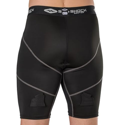 Shock Doctor Youth Hockey Compression Short with BioFlex Cup Included for Youth Boy's - size: Medium