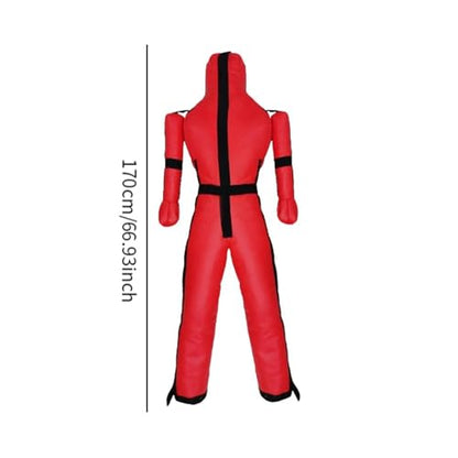 Training Dummy for Grappling and Wrestling Practice Unfilled for Men, 170cm