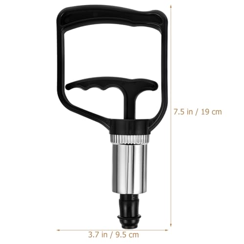 Cupping Pump Hand Vacuum Pump Replacement Strong Suction Manual Pressure Cupping Tool for Muscles, Physical Therapy