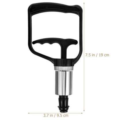 Cupping Pump Hand Vacuum Pump Replacement Strong Suction Manual Pressure Cupping Tool for Muscles, Physical Therapy
