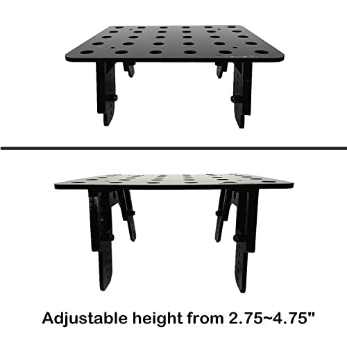 Skimmer Stand/Frag Rack Stand/Multi Function Stand (11" x 8.5" Black / 48 Frags) - size: 11" x 8.5" Black / 48 Frags