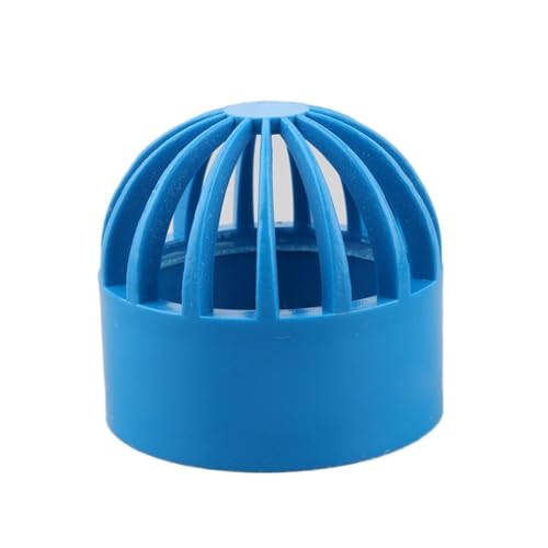 40 Pcs PVC Breathable Cap Aquarium Tank Permeable Screen Filter Isolation Water Cover(Blue) - color: Blue