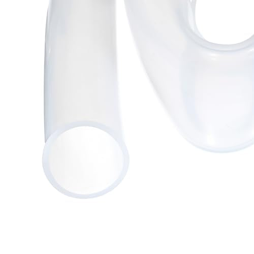 3.3ft 1-1/2" ID x 1-3/4" OD Silicone Tubing Clear Industrial Plastic Tubing Pure Silicone Hoses for Pump Siphoning Draining Irrigation Brewing - color: Clear, size: 1-1/2" x 1-3/4"