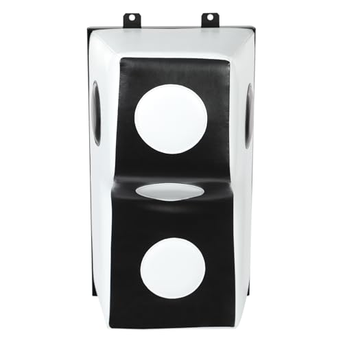 Wall Mount Boxing Training Bag - Uppercut Boxing Training Punching Target - Heavy Punching Bag for Adults for Bedroom/Living Room/Gym - color: White (15.7*11.8*27.5 Inch)