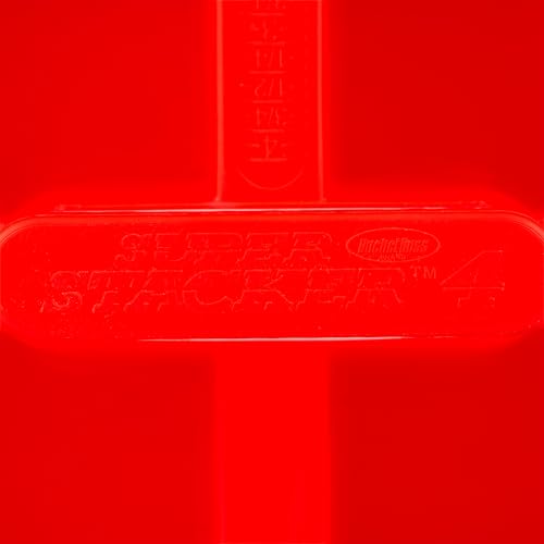 Bucket Boss - Super Stacker Small Parts Organizer, Bucket Organization (15054), Red (Pack of 6) - size: (Pack of 6)