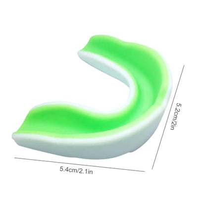 Mouthguard for Basketball, Adult Mouth Guard, Sports Mouthguards for Football, Basketball, Hockey, MMA, Boxing, Jiu Jitsu, Braces Mouth Guard - color: Light Green