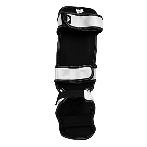 PFG Classic Shin Instep Guard for Boxing MMA Muay Thai Training - color: White, size: Child
