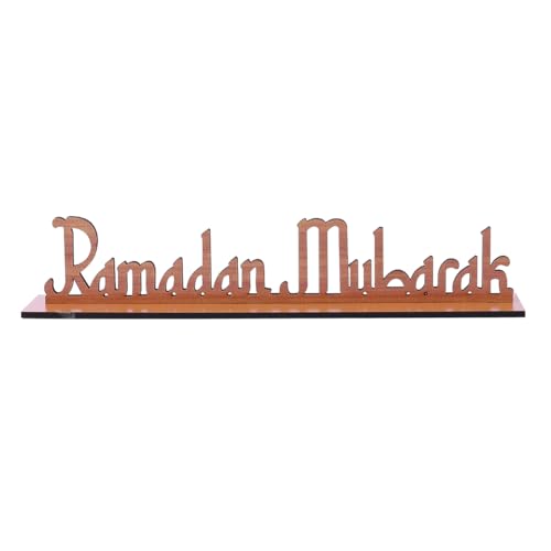 Ramadan Centerpieces Decorations,Eid Mubarak Table Decor,Happy Ramadan Kareem Signs,Detachable Tabletop Party Supplies