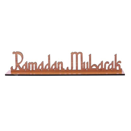 Ramadan Centerpieces Decorations,Eid Mubarak Table Decor,Happy Ramadan Kareem Signs,Detachable Tabletop Party Supplies