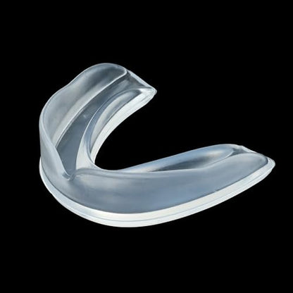 Transparent Mouth Guard for Sports – Custom Fit, Hydra Gel Technology, EVA & Silicone, Lightweight & Durable, Comfort & Protection for Football, Hockey, Lacrosse, Wrestling & More (Kid) - size: KID
