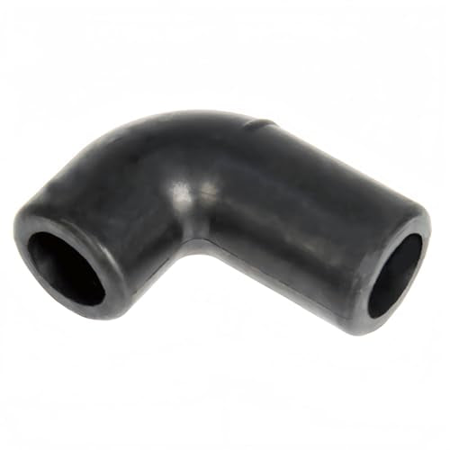 AC Drain Elbow Tube HVAC Crankcase Ventilation Rubber Connecting Hose For Ford F-150 2004-2014 For Lincoln Mark VIII 1993-1998 4M2Z-6A614-AA 4M2Z6A614AA F3LY-6A614-A