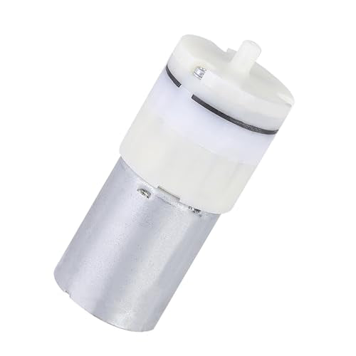 DC6V Aquarium Aeration Pump 400mmHg Pressure 60dB Noise for Power Failure Backup Fishing Spare Pump, Compact Motor 57mm for Live Bait Fish Tank
