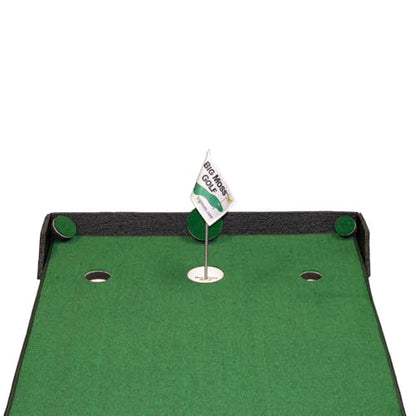 Big Moss Golf Competitor V2 Series 3' X 9' Practice Putting Chipping Green with 3 Cups