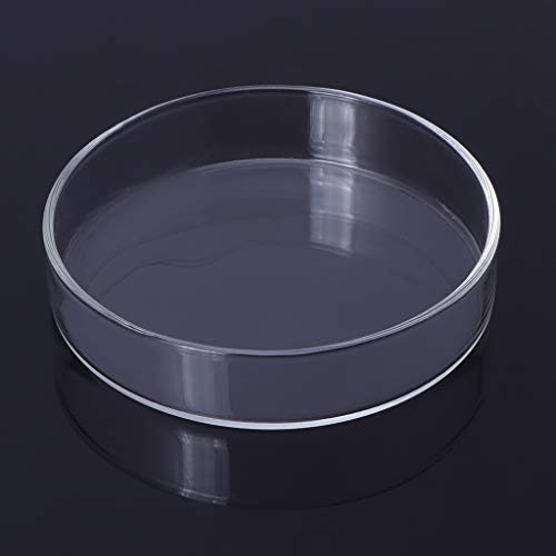 Aquarium Shrimp Feeding Dish High Clear Glass Bottom Feeders Food Bowl 3.9 3.5 3.2 2.4 Inches Round Tray