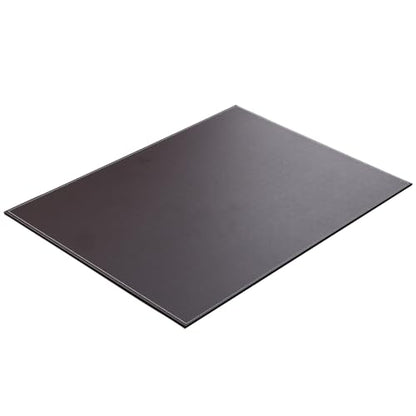 Desk Pad & Mat 24" x 18" Protector Large Mouse Pad PU Leather for Desktops and Laptops (Brown) - color: Brown-a111