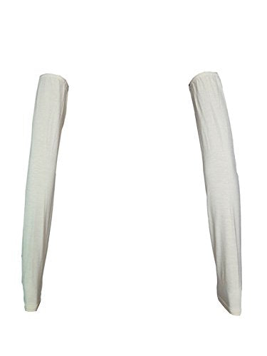 Women's Muslim Modal Arm Stretch Sleeves Cover - color: Beige
