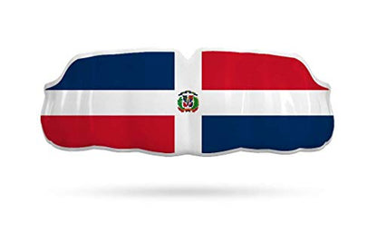 Impact Custom Professional MMA/Boxing/Muay Thai Mouthguard -Flag Series - color: Domincan Republic