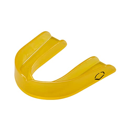 EvoShield Mouthguards - Strapless and with Strap - color: Yellow, size: Youth, style: Strapless