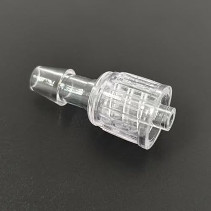 Moveable Male Luer Lock Connector × Hose Barbed Adapter for Laboratory Biochemical Analytical Instruments Food Machinery 50PC/PK (for 3/16'' Hose ID, PC) - size: for 3/16'' Hose ID, PC