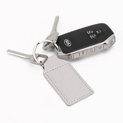 LaserGram Rectangle Keychain, Allah 2, Personalized Engraving Included (Golf White) - color: Golf White