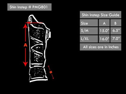 Strike Shin Instep - Boxing MMA Muay Thai Karate Training Protection - color: White, size: Large-X-Large