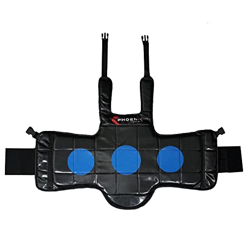 Reversible Chest Protector, Gear for Boxing, Sparring, Karate, Muay Thai and Taekwondo, MMA Gear, Body Shield Protective Gear, Mixed Martial Arts Training Equipment - size: Medium