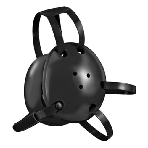 Wrestling Headgear for Kids with Ear Protection & Chin Pad - Youth Sports Protective Gear - color: Three Holes