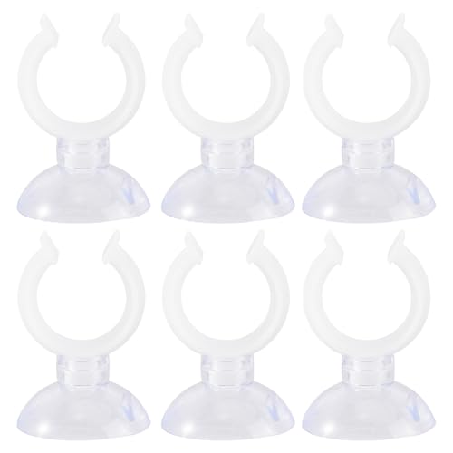 minkissy 6pcs Christmas Candles Holders - Candles Holders with Suction Cups Home Decoration Window Candle Holder for Christmas Celebration Candles (20mm) - size: Size 1