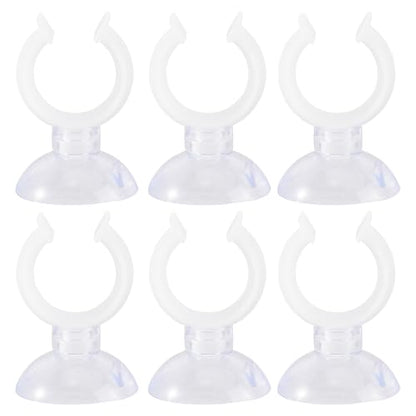 minkissy 6pcs Christmas Candles Holders - Candles Holders with Suction Cups Home Decoration Window Candle Holder for Christmas Celebration Candles (20mm) - size: Size 1